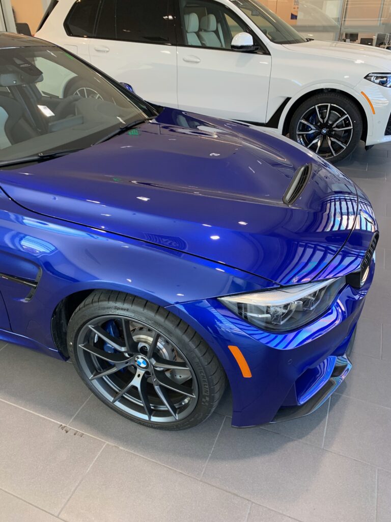 San Marino Blue F80 2018 BMW M3cs