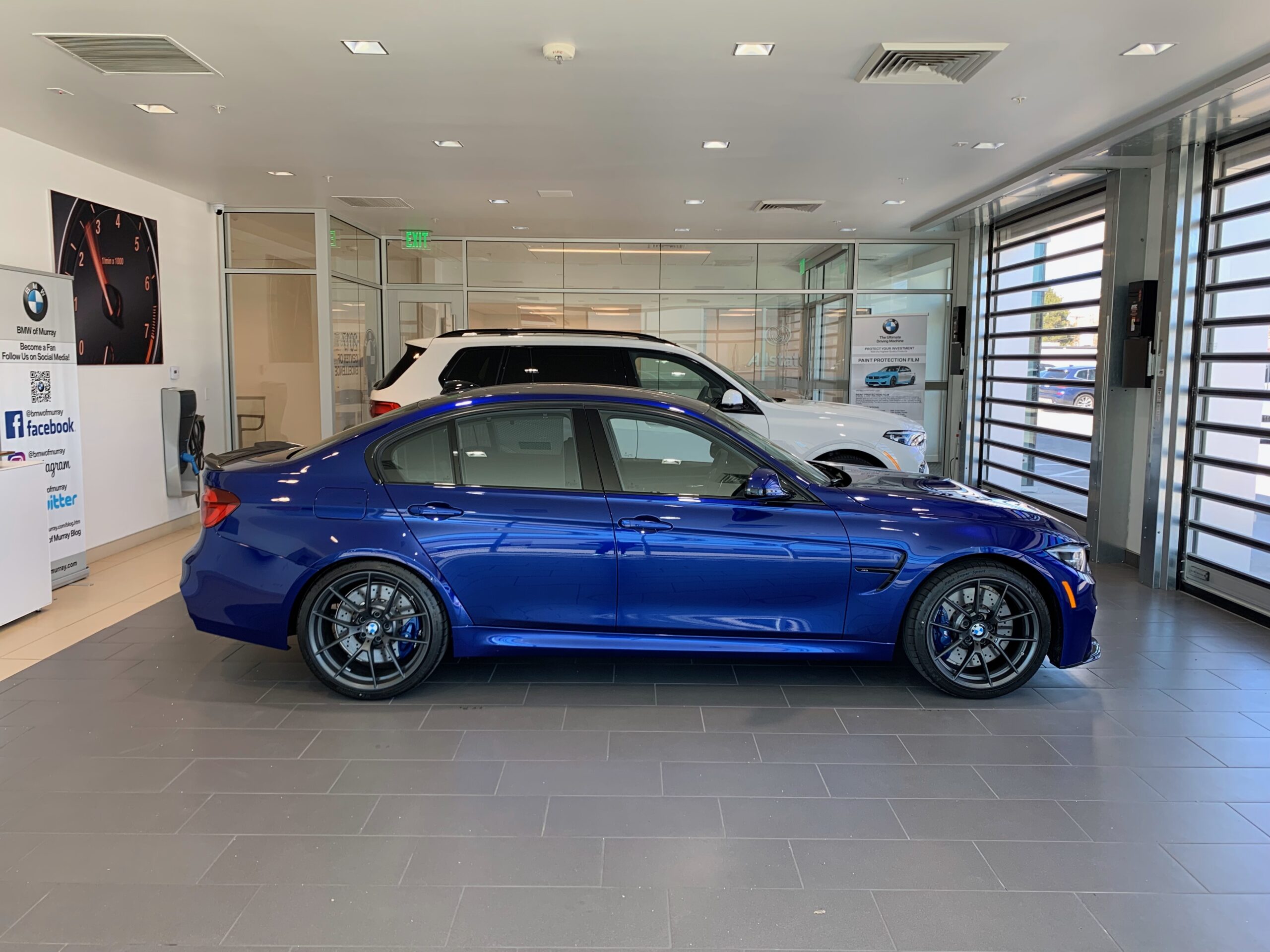 San Marino Blue F80 2018 BMW M3cs