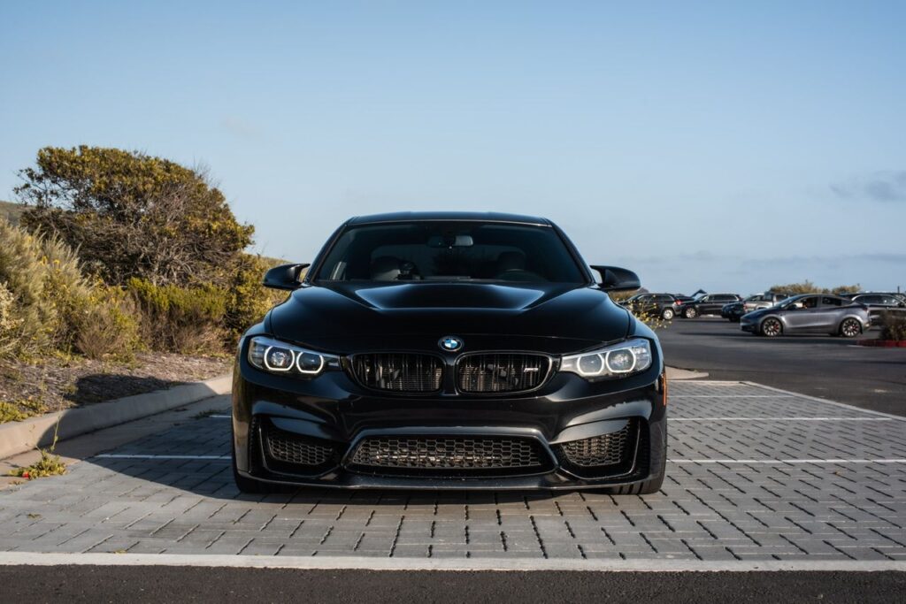 f80 2018 bmw m3cs black sapphire metallic front end