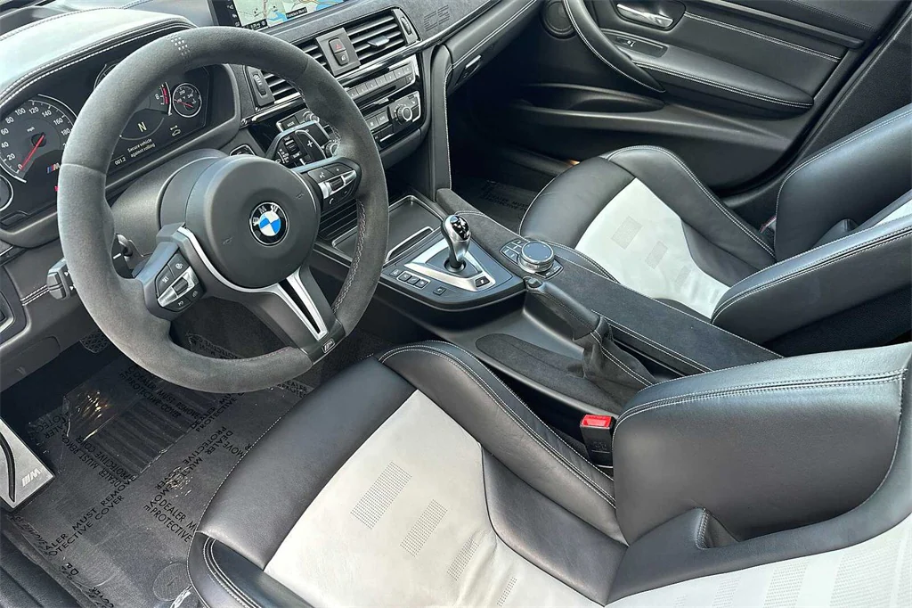 For sale 2018 Bmw m3cs San Marino Blue front seats