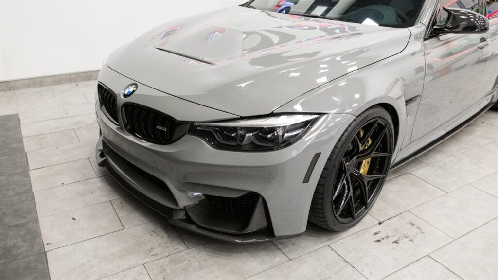 for sale f80 2018 bmw m3 cs lime rock grey lrg hood front end