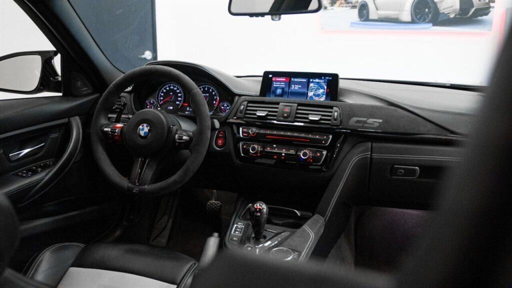 f80 2018 bmw m3 cs interior dashboard