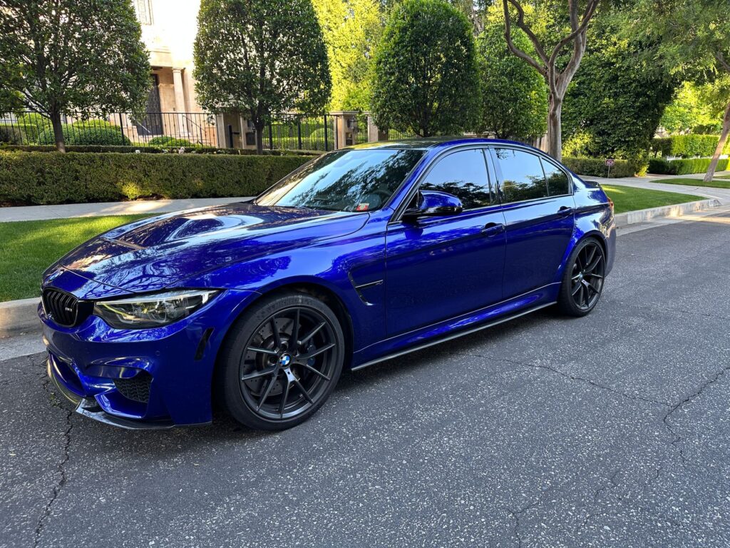 for sale 2018 bmw m3 cs in san marino blue