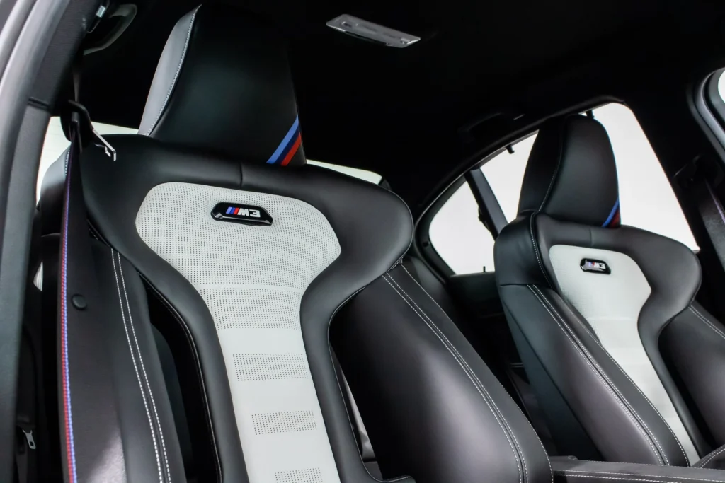 2018 bmw m3 cs front merino leather seats