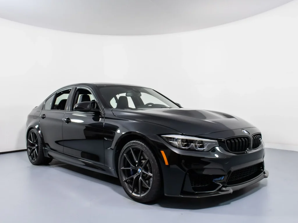 for sale f80 2018 bmw m3 cs black sapphire metallic bsm quarter front end