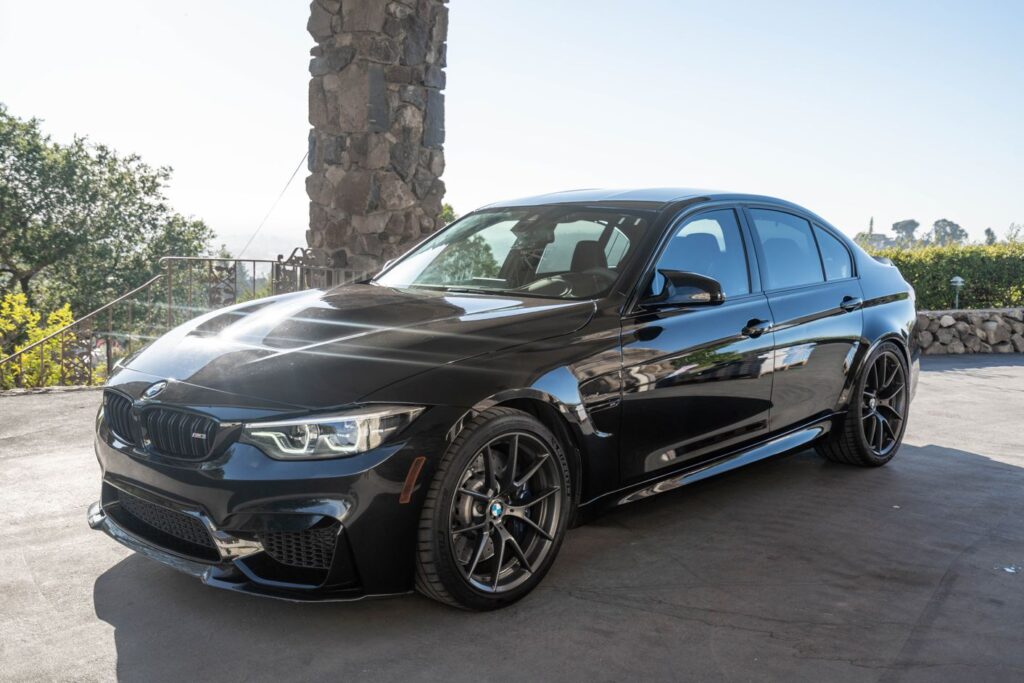 for sale f80 2018 bmw m3 cs black sapphire metallic bsm front quarter