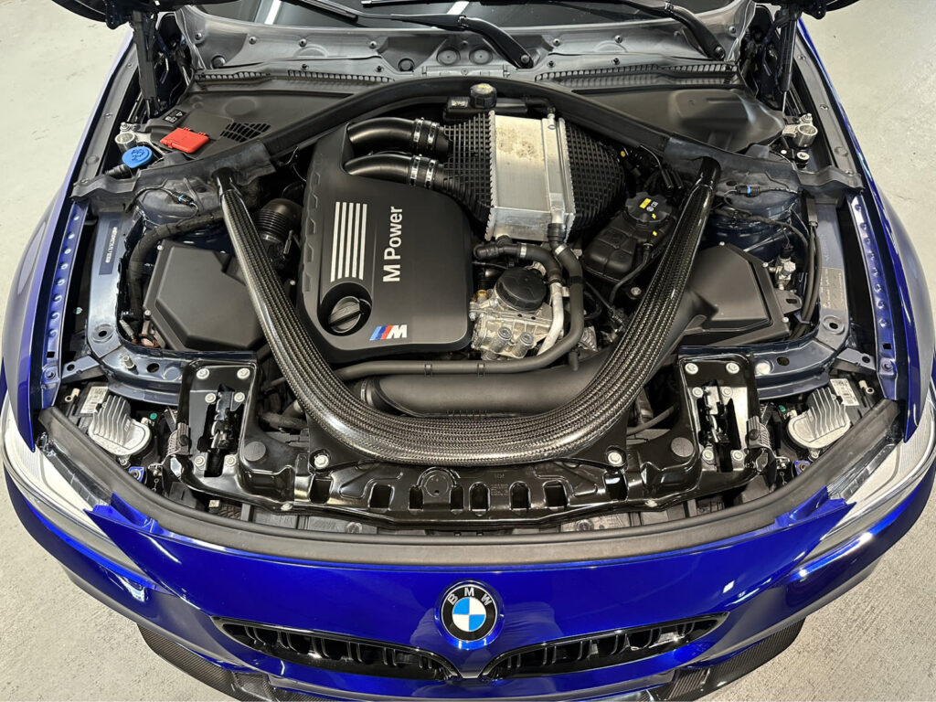 f80 2018 bmw m3 cs s55 engine bay